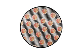 Mijölnir Tranche Circle Djt 100 Alfombrilla de Baño Multicolor 100 cm